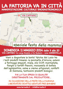 la fattoria va in città roma 11 maggio festa della mamma